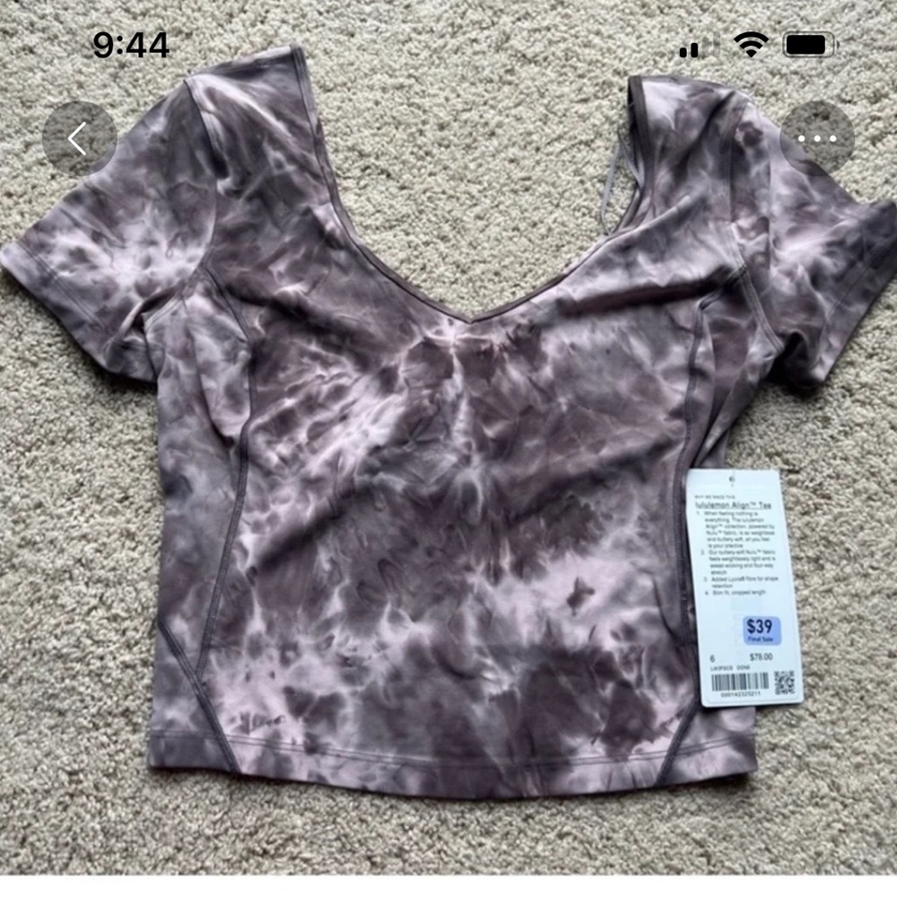 NWT Lululemon Align long sleeve top